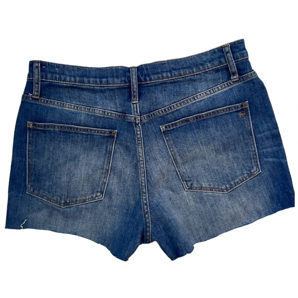 Madewell Cut Off Frayed Denim Shorts Size 31